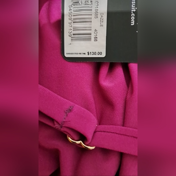 Miraclesuit Solid Dazzle Underwire Tankini Swim Top - Picture 8 of 8